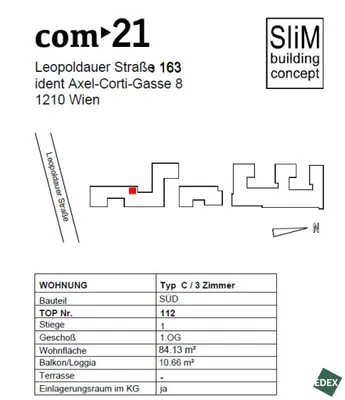 3-Zimmer-Wohnung mieten in Wien – 84,13 m², € 1.449 – Bild 16 von 16