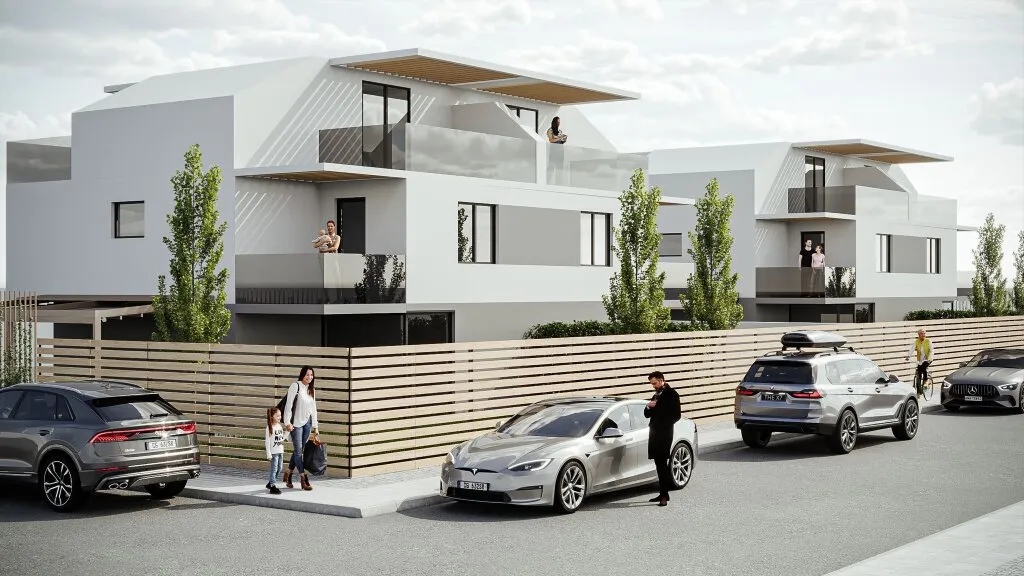 IHR NEUES EIGENHEIM! Doppelhaushälften sowie ein Einfamilienhaus in Pottenstein! 5 Zimmer + zahlreiche Aussenflächen! UNSCHLAGBARE PREISE! - Ansicht 2