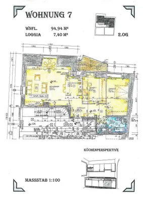 3-Zimmer-Wohnung mieten in Wiener Neustadt – 94,94 m², € 1.211 – Bild 9 von 10