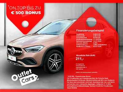 Mercedes-Benz GLA-Klasse GLA 180 Progressive AHK+LED+NAVI+Pano+MEGAPREIS