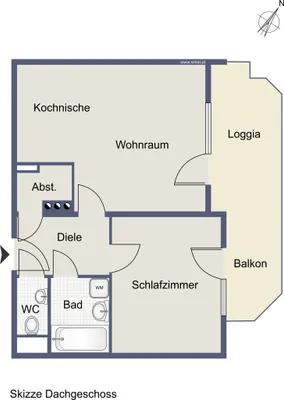 2-Zimmer-Wohnung kaufen in Zell am See – 46,54 m², € 265.000 – Bild 6 von 6