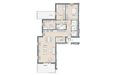 4-Zimmer-Wohnung kaufen in Schwaz – 141,54 m², € 894.900 – Bild 8 von 8