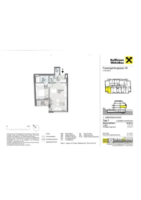 2-Zimmer-Wohnung mieten in Wien – 44,48 m², € 1.098 – Bild 18 von 18