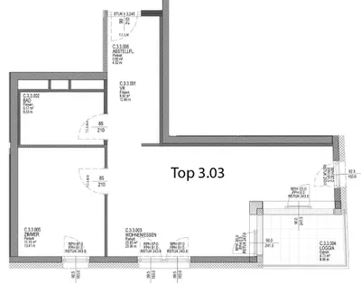 2-Zimmer-Wohnung mieten in Linz – 49,21 m², € 970 – Bild 12 von 12
