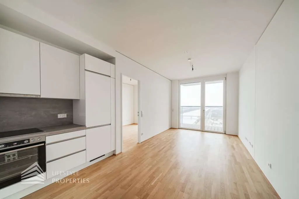 Erstbezug! Moderne 2-Zimmer Wohnung mit Balkon, Nähe Neue Donau - Ansicht 2