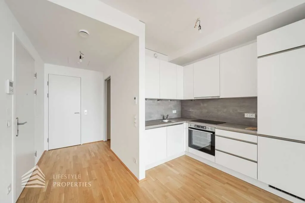 Erstbezug! Moderne 2-Zimmer Wohnung mit Balkon, Nähe Neue Donau - Ansicht 3