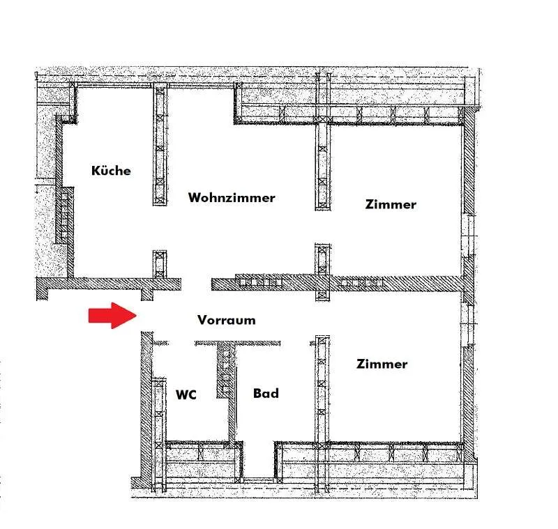 Vordernberg - geförderte Miete - 3 Zimmer - Widok 2