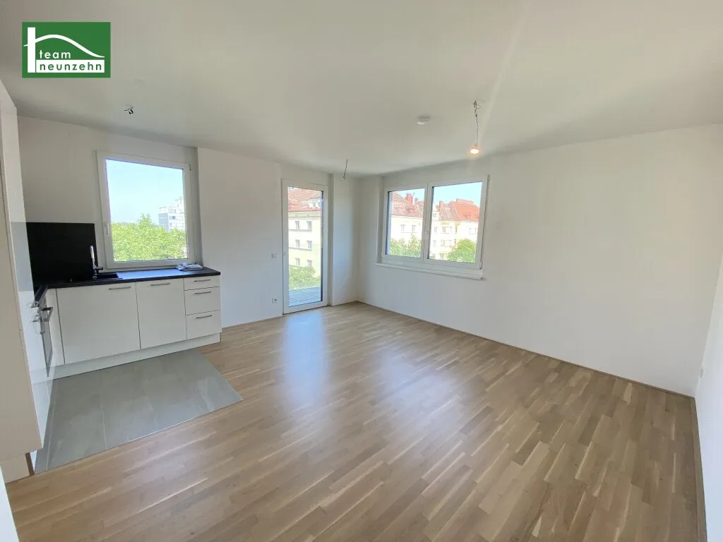 2-Zimmer-Wohnung im 5.OG nahe U6 Handelskai & S-Bahn! Moderner Neubau mit inkludierter Küche! Ab August verfügbar! - Vista 2