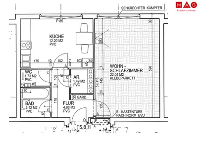 1-Zimmer-Wohnung mieten in Voitsberg – 45,46 m², € 446 – Bild 8 von 8