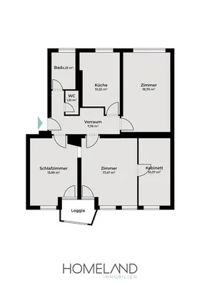 4-Zimmer-Wohnung kaufen in Linz – 84,78 m², € 249.000 – Bild 21 von 21