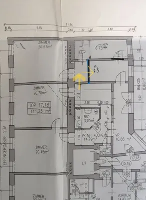 5-Zimmer-Wohnung mieten in Wien – 110 m², € 1.495 – Bild 11 von 11