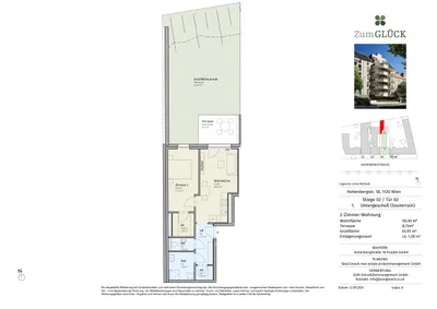 2-Zimmer-Wohnung kaufen in Wien – 50,4 m², € 358.000 – Bild 6 von 6
