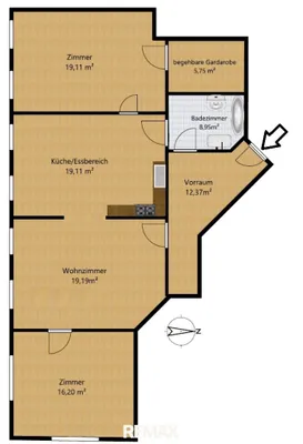 4-Zimmer-Wohnung kaufen in Wien – 98 m², € 335.000 – Bild 14 von 15