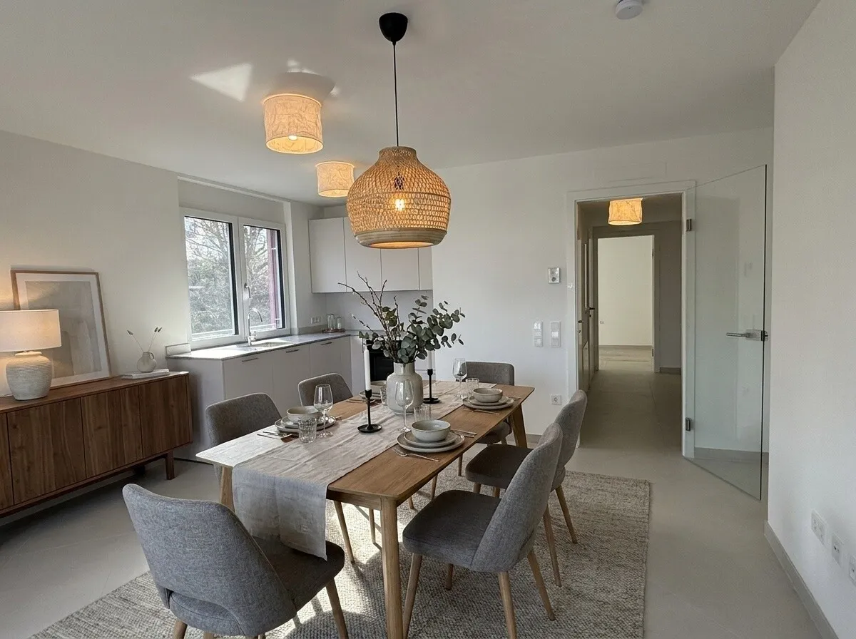 Erstbezug - großzügige 2 Zimmer Wohnung mit Terrasse - Widok 2