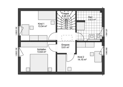 3-Zimmer-Haus kaufen in Baden – 122 m², € 599.500 – Bild 3 von 5
