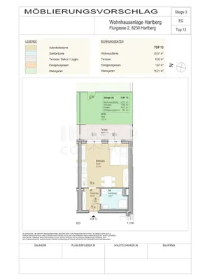 1-Zimmer-Wohnung mieten in Hartberg-Fürstenfeld – 33,57 m², € 526 – Bild 12 von 13