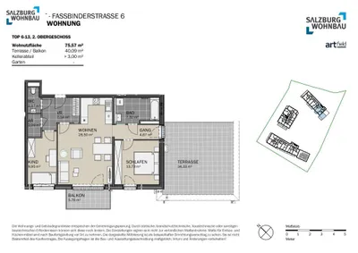 3-Zimmer-Wohnung kaufen in Salzburg-Umgebung – 75 m², € 437.350 – Bild 3 von 4