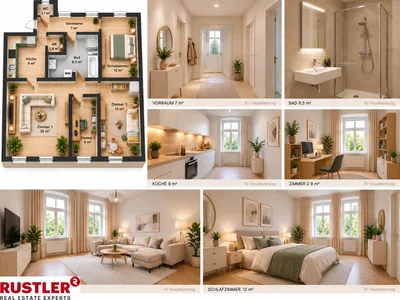4-Zimmer-Wohnung kaufen in Wien – 90,5 m², € 399.000 – Bild 1 von 4