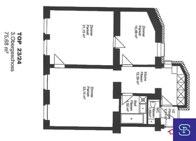 3-Zimmer-Wohnung mieten in Wien – 76 m², € 1.275 – Bild 10 von 10