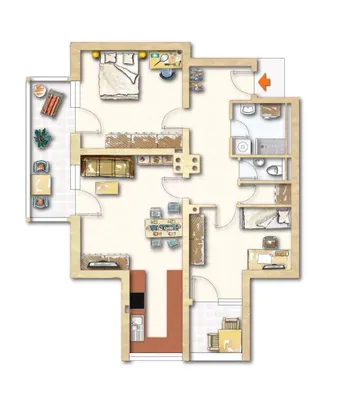 3-Zimmer-Wohnung kaufen in Gmunden – 80 m², € 275.000 – Bild 8 von 8