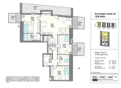 4-Zimmer-Wohnung kaufen in Wien – 118,51 m², € 900.490 – Bild 9 von 9