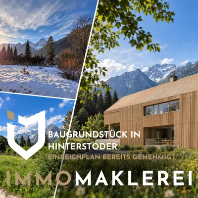 Grundstück kaufen in Kirchdorf an der Krems – 1 022 m², € 220.000 – Bild 1 von 12