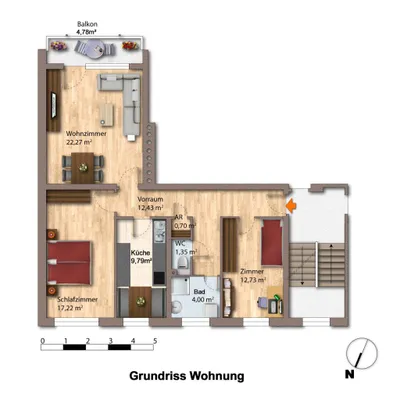Wohnung kaufen in Linz Land – 85 m², € 265.000 – Bild 10 von 25