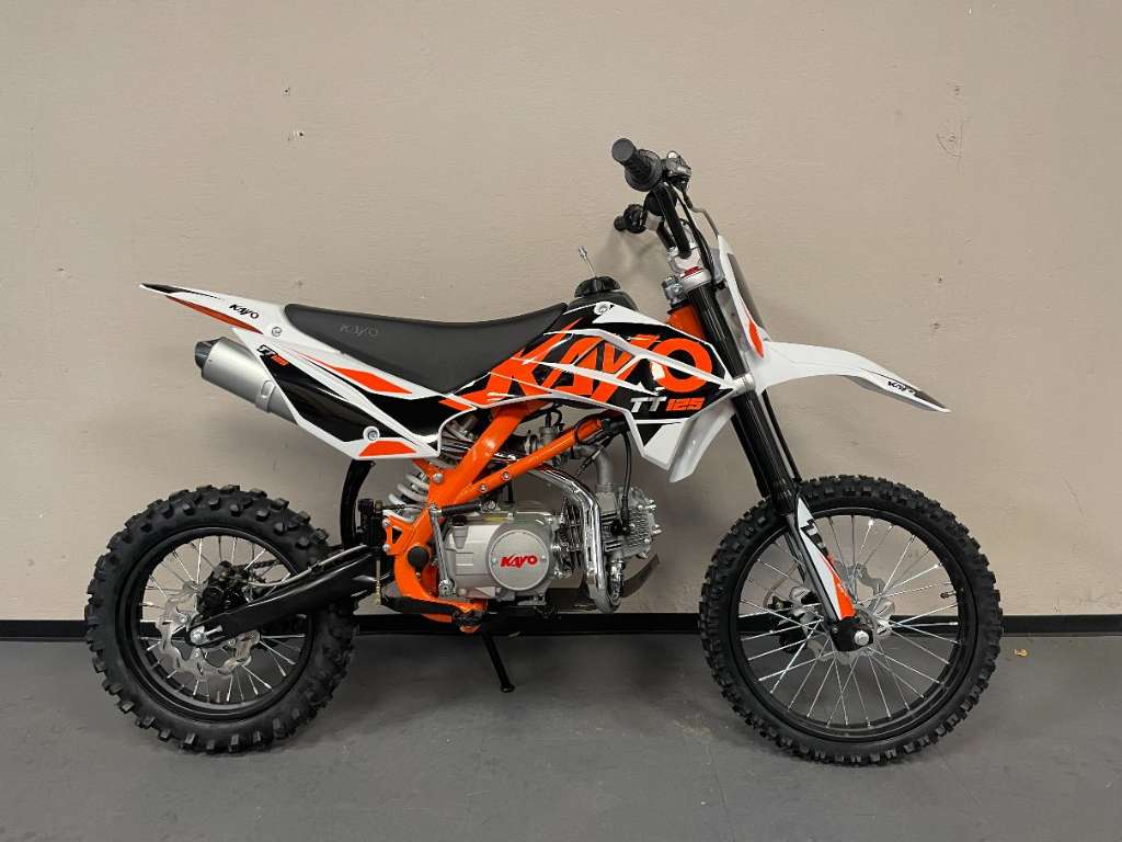 Kayo TT125 Dirtbike mit 14" 17" Räder - Schalter " TOP QUALITÄT" Motocross