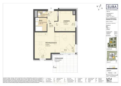 2-Zimmer-Wohnung kaufen in Krems an der Donau – 50,08 m², € 330.000 – Bild 16 von 16
