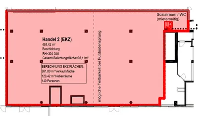 Gewerbeimmobilie mieten in Wien – 1 300 m², € 27.144 – Bild 9 von 13