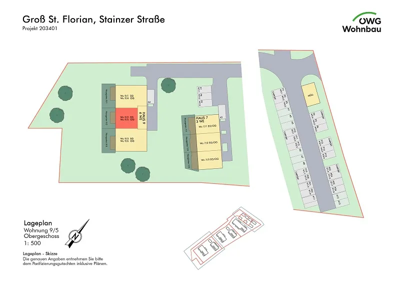 Lichtdurchflutete - 2-Zimmer-Wohnung im Obergeschoss mit Balkon - geförderte Miete - 2 Zimmer - Widok 3