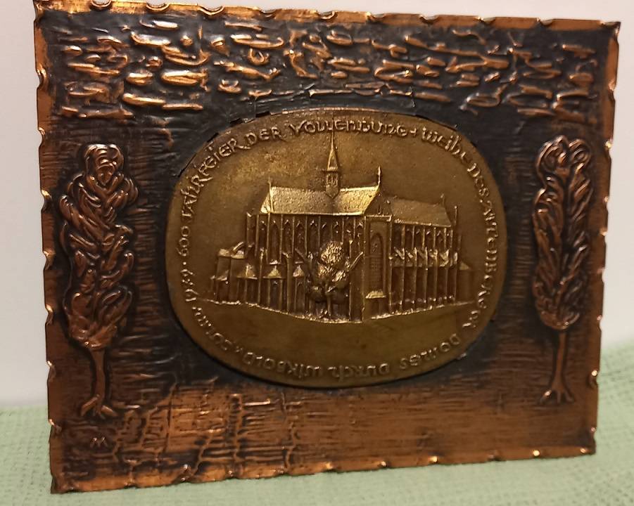 Plakette Altenberger Dom (1979) - Kupfer-Edition