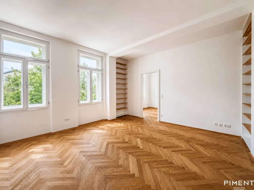 Charmante 3 - Zimmer Altbauwohnung mit Balkon in Gersthof! – pohled 3