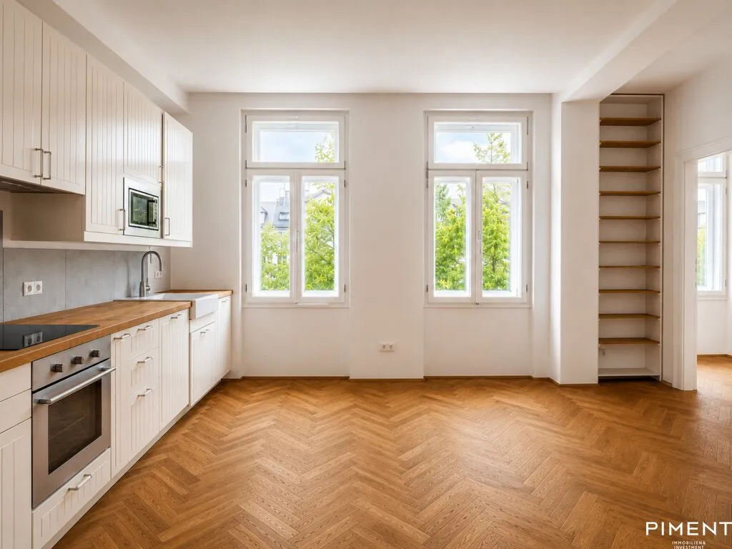 Charmante 3 - Zimmer Altbauwohnung mit Balkon in Gersthof! – pohled 2