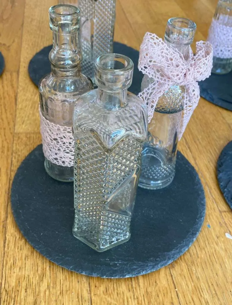 Deko-Set Vintage Vasen Hochzeit DEPOT, € 45,- (4853 Steinbach am Attersee)