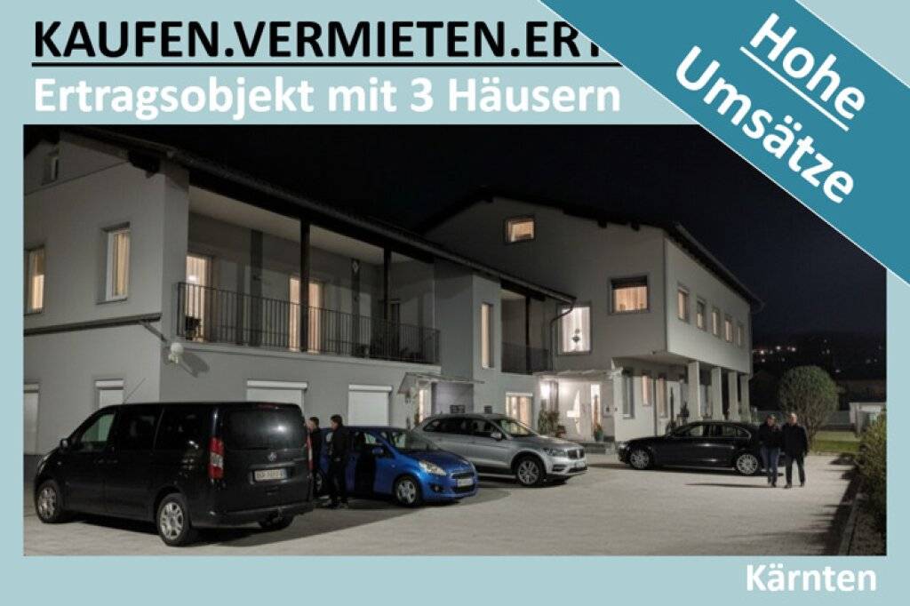 ERTRAGSOBJEKT MIT 3 HÄUSERN, Villach