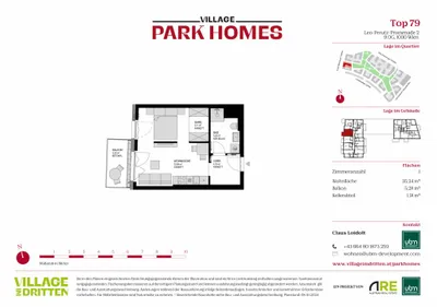 1-Zimmer-Wohnung kaufen in Wien – 35,23 m², € 322.000 – Bild 8 von 8