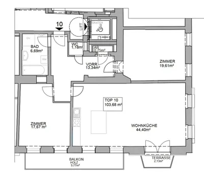 3-Zimmer-Wohnung kaufen in Wien – 104,28 m², € 869.000 – Bild 13 von 14