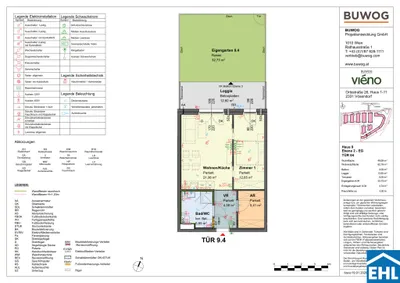 2-Zimmer-Wohnung mieten in Mödling – 49,59 m², € 1.233 – Bild 12 von 12