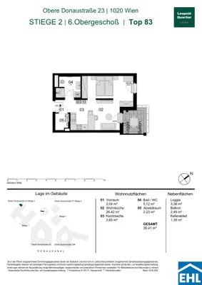 Immobilie kaufen in Wien – 39,41 m², € 439.000 – Bild 30 von 30
