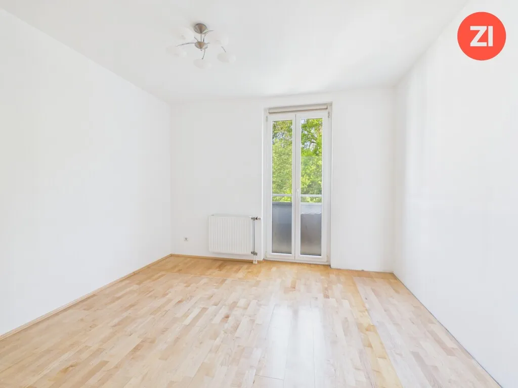 Absolute Ruhelage im Grünen - 3-Zimmer-Wohnung mit Balkon und Tiefgaragenplatz in St. Magdalena Linz - Ansicht 3