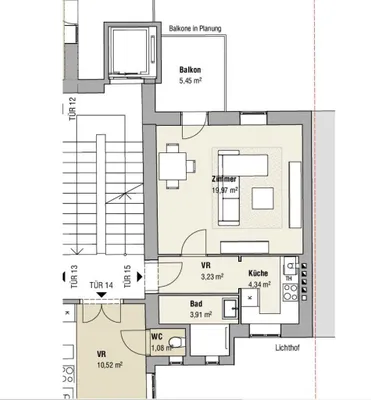 1-Zimmer-Wohnung kaufen in Wien – 30,94 m², € 174.000 – Bild 11 von 11