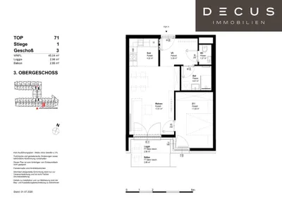 2-Zimmer-Wohnung mieten in Wien – 44,09 m², € 849 – Bild 22 von 22