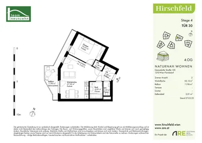 2-Zimmer-Wohnung kaufen in Wien – 53,12 m², € 311.000 – Bild 26 von 26