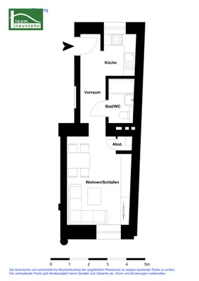1-Zimmer-Wohnung kaufen in Wien – 28,52 m², € 168.900 – Bild 22 von 22