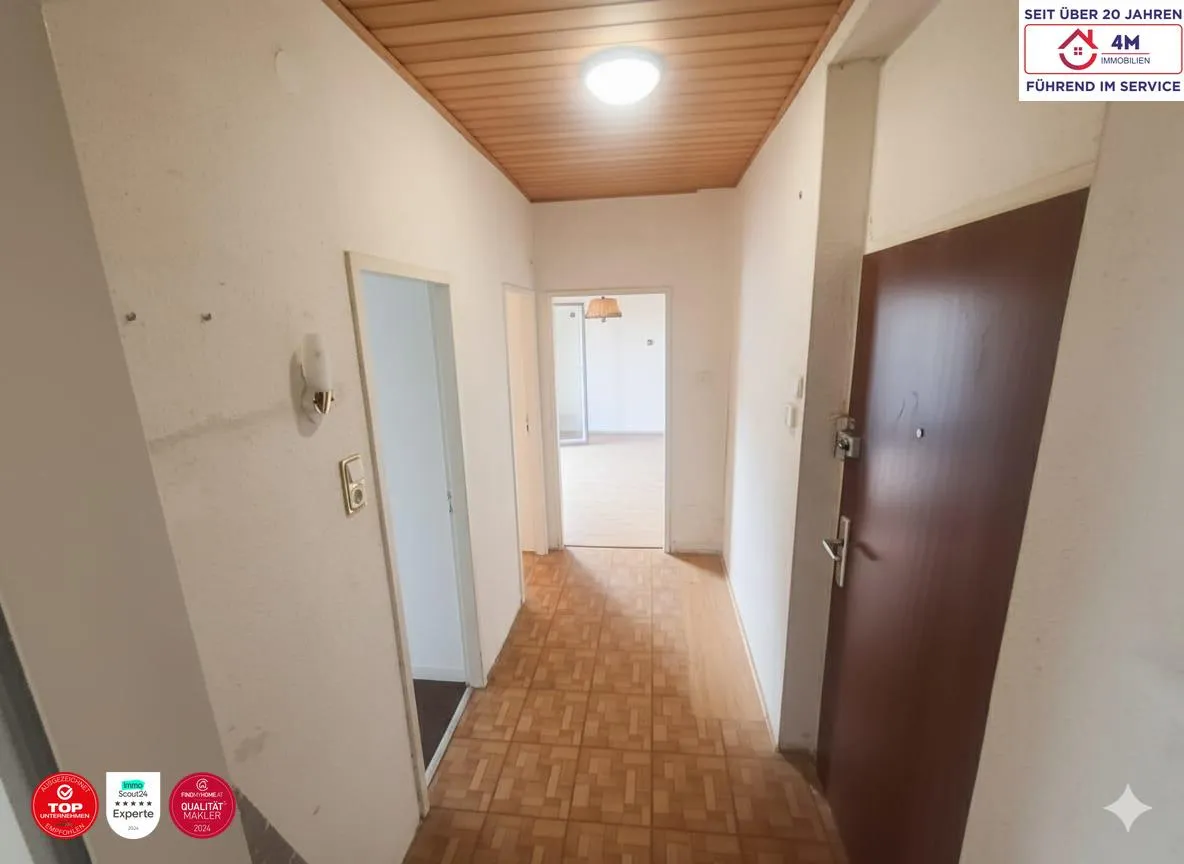 Top-Lage in 1100 Wien: Helle 2-Zimmer-Wohnung mit sonnigem Balkon & großem Potenzial! - Ansicht 2