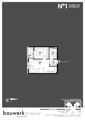 2-Zimmer-Wohnung kaufen in Bruck an der Leitha – 39,51 m², € 199.400 – Bild 9 von 9