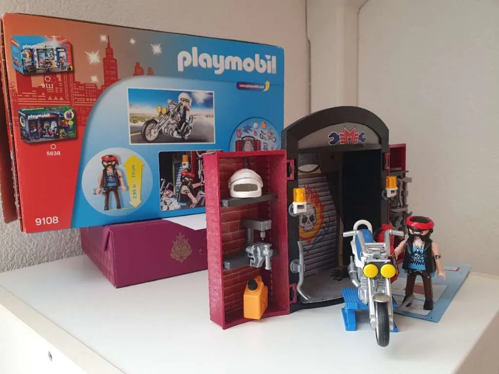 Playmobil 9108 Bike Shop Play Box, € 25,- (2183 Neusiedl an der