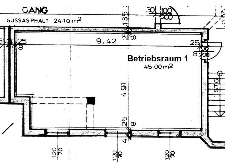 Neuhofen | Betriebslokal 1 im Kellergeschoß | EIGENTUM | 45m² - Widok 3