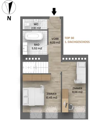 3-Zimmer-Wohnung kaufen in Wien – 97,14 m², € 720.000 – Bild 13 von 19